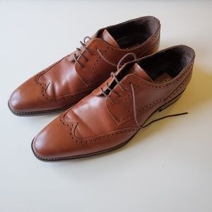 Mezlan Brogue Wingtip Derby Men's dress shoes US10